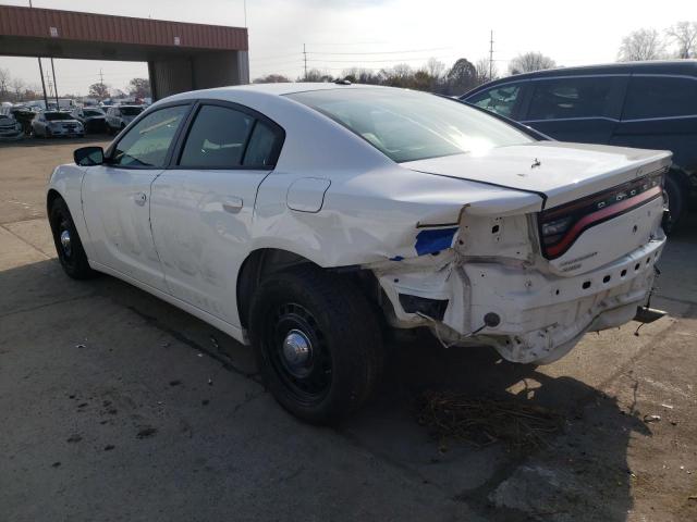 2C3CDXKT1JH301265 - 2018 DODGE CHARGER PO WHITE photo 3