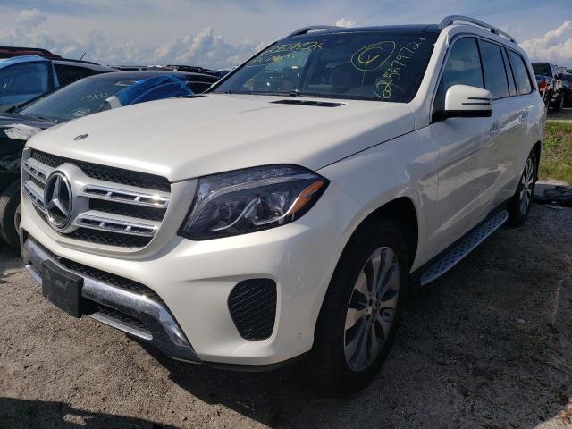 4JGDF6EE5JB167088 - 2018 MERCEDES-BENZ GLS 450 4M WHITE photo 2