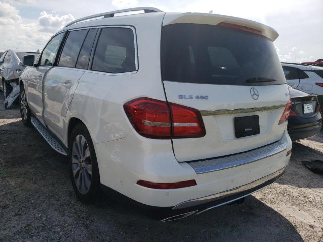 4JGDF6EE5JB167088 - 2018 MERCEDES-BENZ GLS 450 4M WHITE photo 3