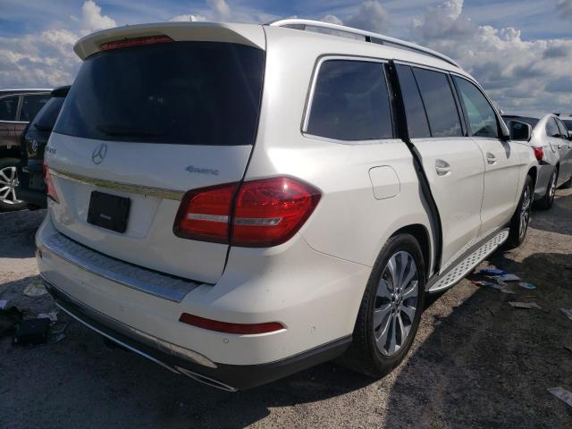 4JGDF6EE5JB167088 - 2018 MERCEDES-BENZ GLS 450 4M WHITE photo 4