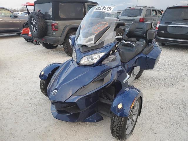 2BXJBKC1XAV001086 - 2010 CAN-AM SPYDER ROA BLUE photo 2