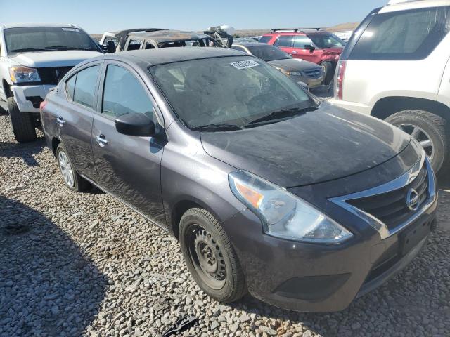 3N1CN7AP1FL869773 - 2015 NISSAN VERSA S GRAY photo 1