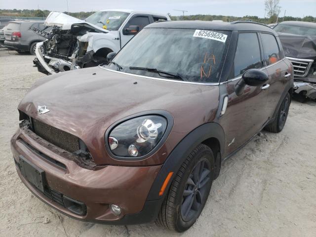 WMWZC5C58EWP36754 - 2014 MINI COOPER S C BROWN photo 2