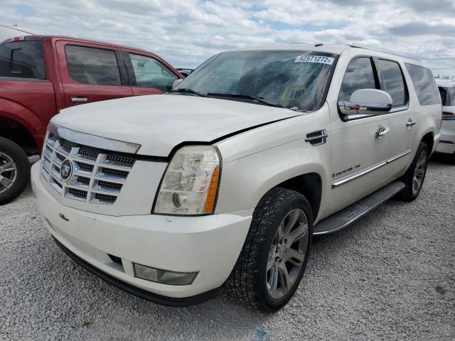 1GYFK66847R309474 - 2007 CADILLAC ESCALADE E WHITE photo 2