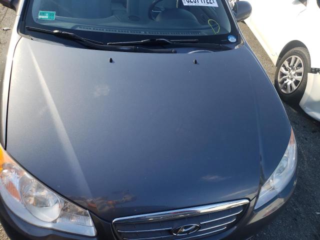 KMHDU46D38U574678 - 2008 HYUNDAI ELANTRA GRAY photo 9