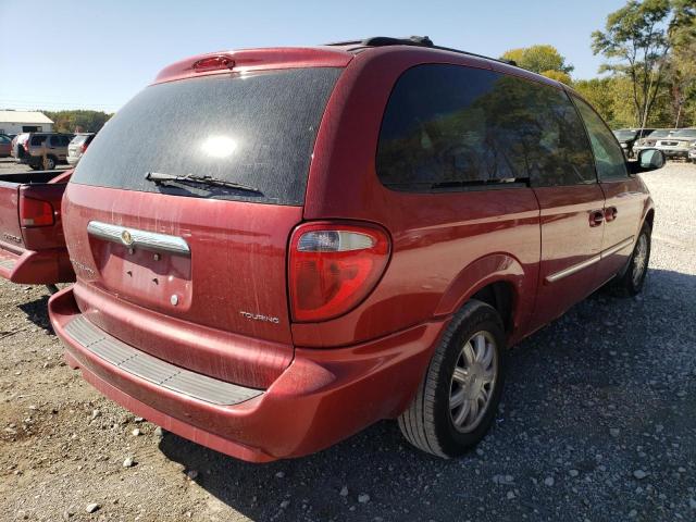 2A4GP54L07R197905 - 2007 CHRYSLER TOWN & COU RED photo 4