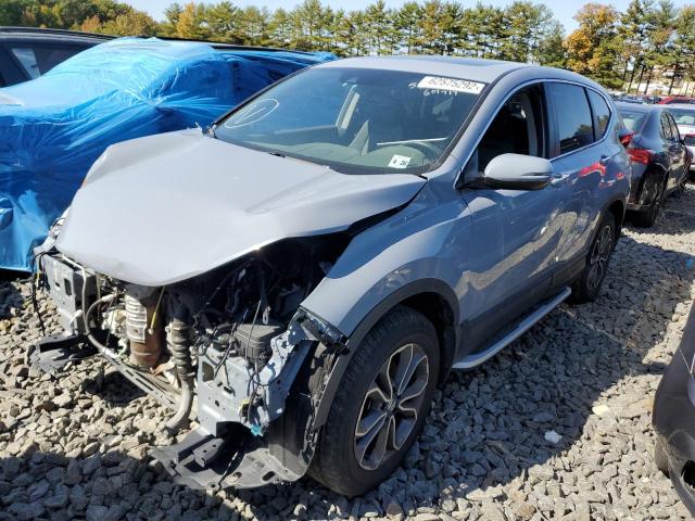 2HKRW2H86MH601711 - 2021 HONDA CRV EXL GRAY photo 2