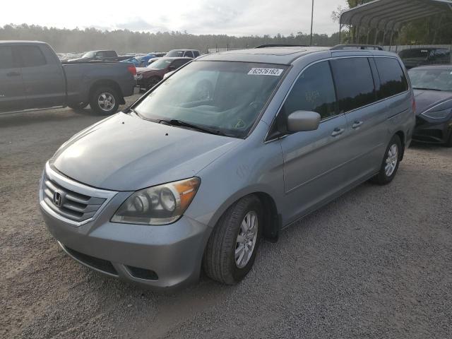 5FNRL3H66AB056844 - 2010 HONDA ODYSSEY BLUE photo 2