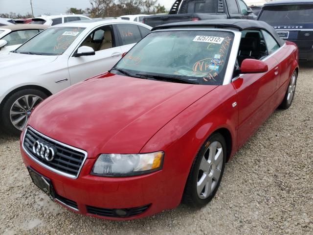 WAUDT48HX6K011012 - 2006 AUDI A4 QUATTRO RED photo 2