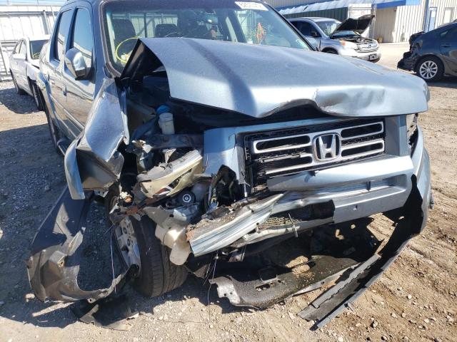 2HJYK16556H569965 - 2006 HONDA RIDGELINE BLUE photo 9