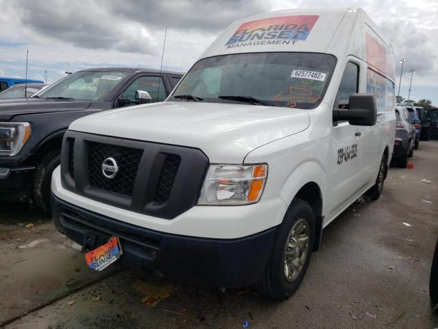 1N6BF0LY5JN811805 - 2018 NISSAN NV 2500 S WHITE photo 2