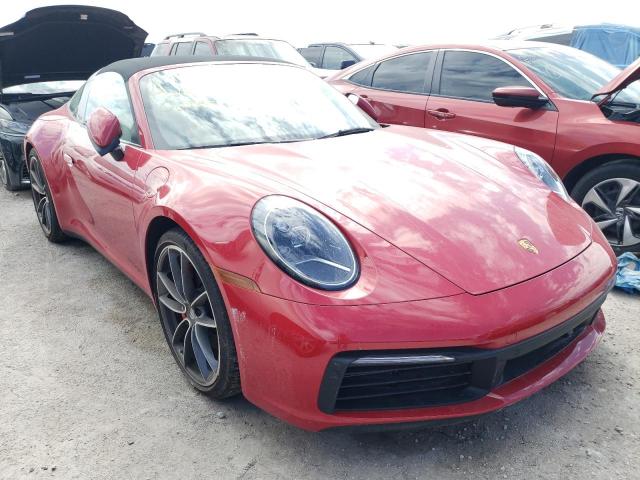 WP0BB2A99MS235079 - 2021 PORSCHE 911 TARGA RED photo 1