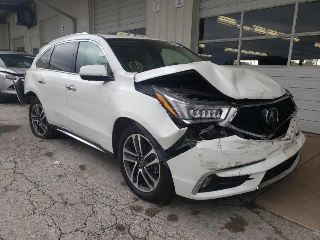 5FRYD4H82HB006502 - 2017 ACURA MDX ADVANC WHITE photo 1