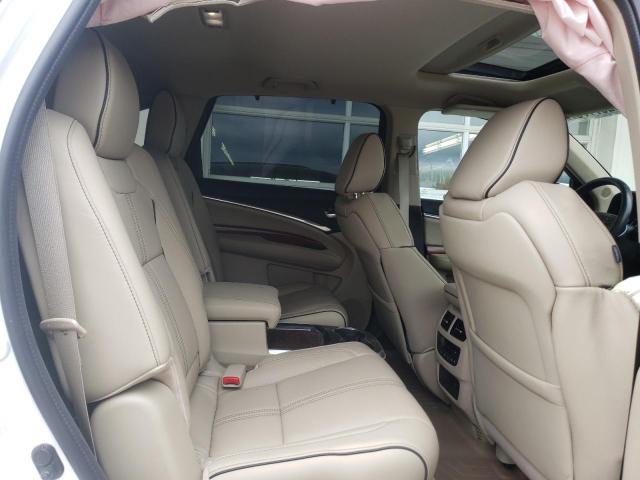 5FRYD4H82HB006502 - 2017 ACURA MDX ADVANC WHITE photo 6