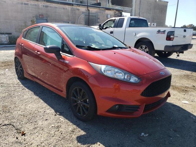 3FADP4DJ3KM166364 - 2019 FORD FIESTA ST RED photo 1