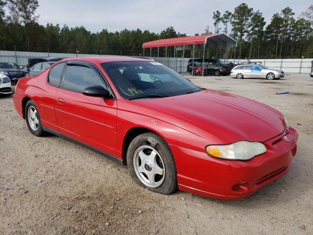 2G1WW12E849347328 - 2004 CHEVROLET MONTE CARL 红色 照片 1