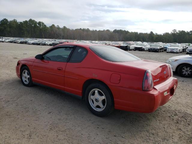 2G1WW12E849347328 - 2004 CHEVROLET MONTE CARL 红色 照片 3