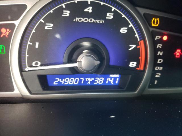 19XFA16629E019064 - 2009 HONDA CIVIC LX-S Niebieski zdjęcie 8