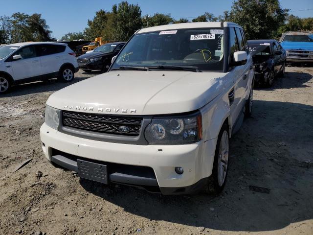 SALSK2D41AA248449 - 2010 LAND ROVER RANGE ROVE WHITE photo 2