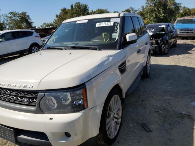 SALSK2D41AA248449 - 2010 LAND ROVER RANGE ROVE WHITE photo 9