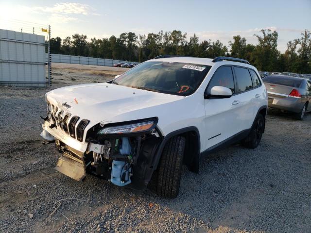 1C4PJLCB0JD544485 - 2018 JEEP CHEROKEE L WHITE photo 2