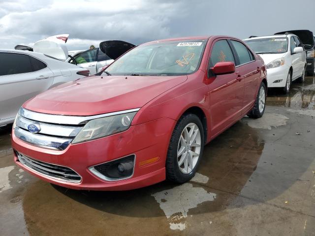 3FAHP0JA0CR254890 - 2012 FORD FUSION SEL BURGUNDY photo 2