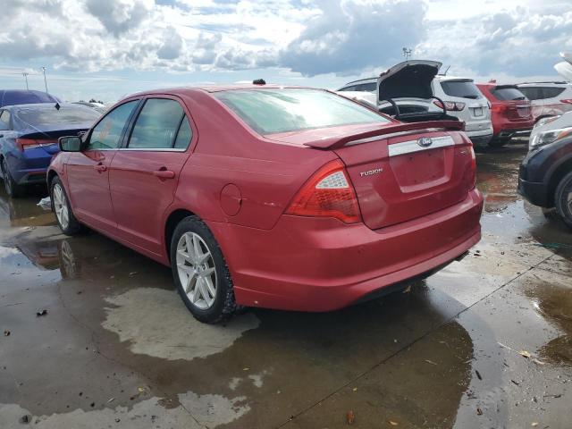 3FAHP0JA0CR254890 - 2012 FORD FUSION SEL BURGUNDY photo 3