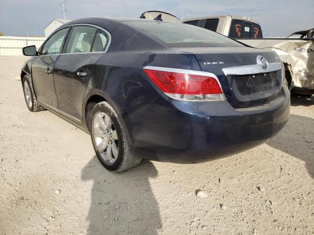 1G4GC5ED1BF385935 - 2011 BUICK LACROSSE C BLUE photo 3