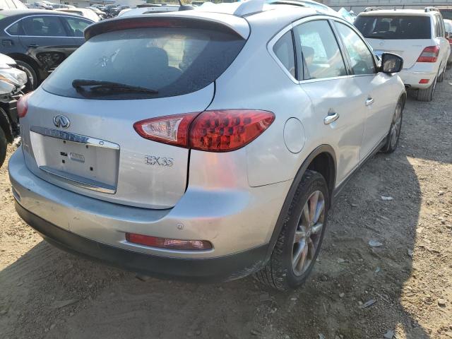 JN1AJ0HR6BM852775 - 2011 INFINITI EX35 BASE Արծաթագույն լուսանկար 4