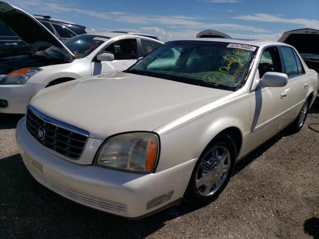 1G6KD54Y33U284850 - 2003 CADILLAC DEVILLE TWO TONE photo 2