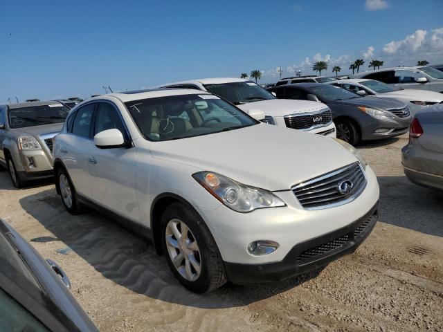 JN1AJ0HP7AM703014 - 2010 INFINITI EX35 BASE WHITE photo 1