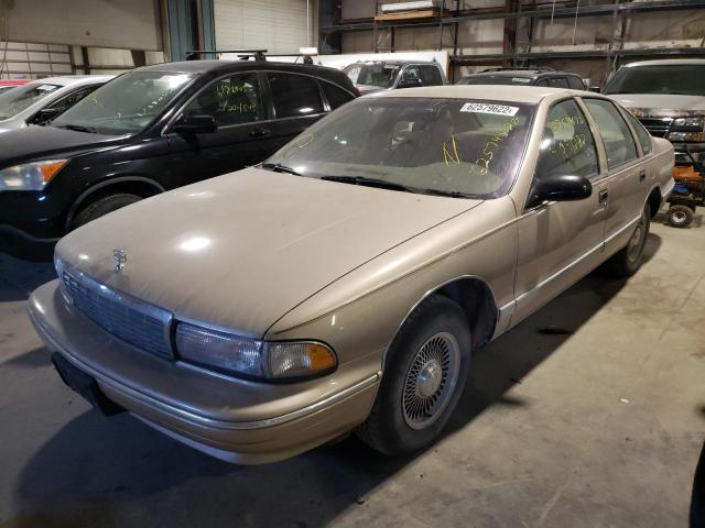 1G1BL52W0TR158202 - 1996 CHEVROLET CAPRICE CL GOLD photo 2