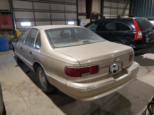 1G1BL52W0TR158202 - 1996 CHEVROLET CAPRICE CL 金色 照片 3