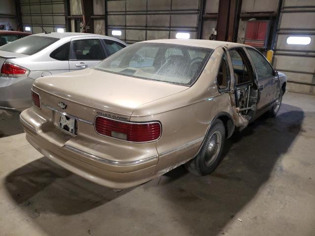 1G1BL52W0TR158202 - 1996 CHEVROLET CAPRICE CL GOLD photo 4