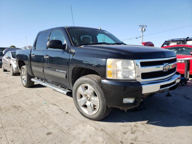 3GCPCSE02BG176850 - 2011 CHEVROLET SILVERADO2 BLACK photo 1