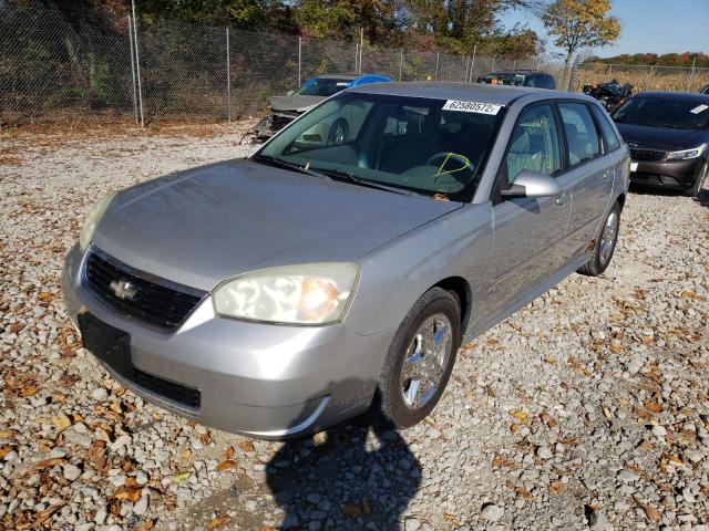 1G1ZT61896F176792 - 2006 CHEVROLET MALIBU MAX 银色 照片 2