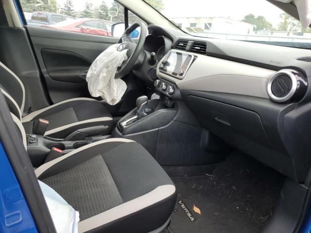 3N1CN8EV8ML852691 - 2021 NISSAN VERSA SV BLUE photo 5