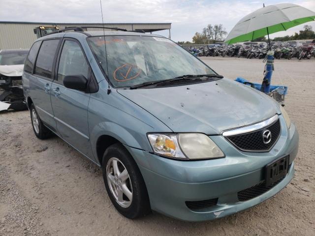 JM3LW28AX30346685 - 2003 MAZDA MPV WAGON TURQUOISE photo 1