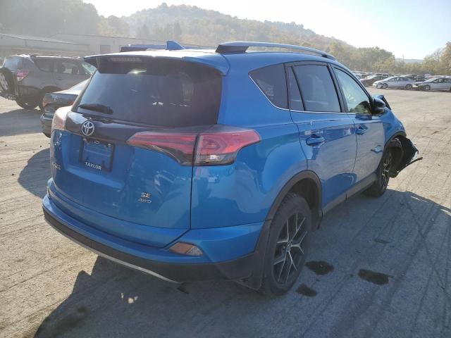 JTMJFREV1HD213054 - 2017 TOYOTA RAV4 SE BLUE photo 4