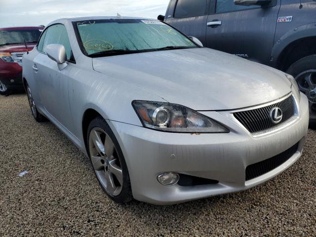 JTHFF2C25B2520962 - 2011 LEXUS IS 250 SILVER photo 1