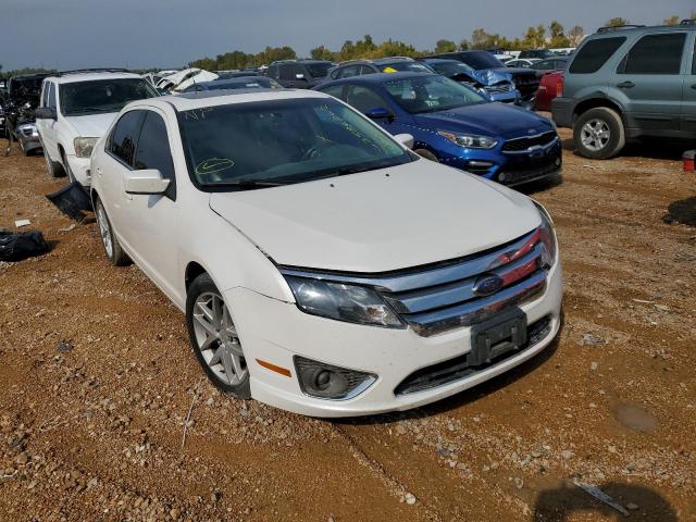 3FAHP0JA1AR209874 - 2010 FORD FUSION SEL WHITE photo 1