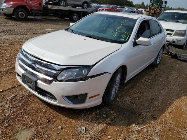 3FAHP0JA1AR209874 - 2010 FORD FUSION SEL WHITE photo 2