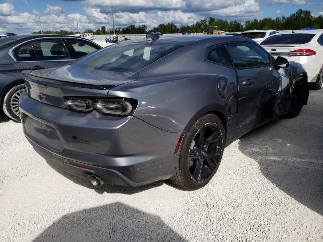 1G1FF1R75N0****** - 2022 CHEVROLET CAMARO LT1 GRAY photo 4