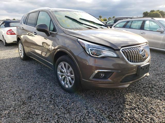 LRBFXBSA6HD043459 - 2017 BUICK ENVISION E BROWN photo 1