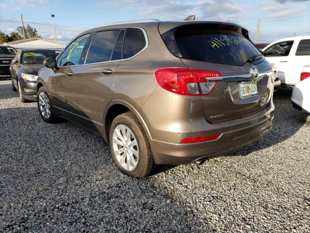 LRBFXBSA6HD043459 - 2017 BUICK ENVISION E BROWN photo 3