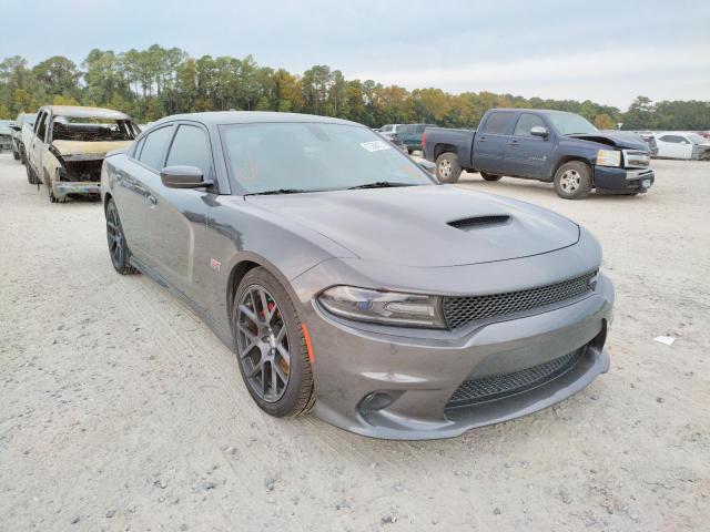 2C3CDXGJ8GH339883 - 2016 DODGE CHARGER R/ GRAY photo 1