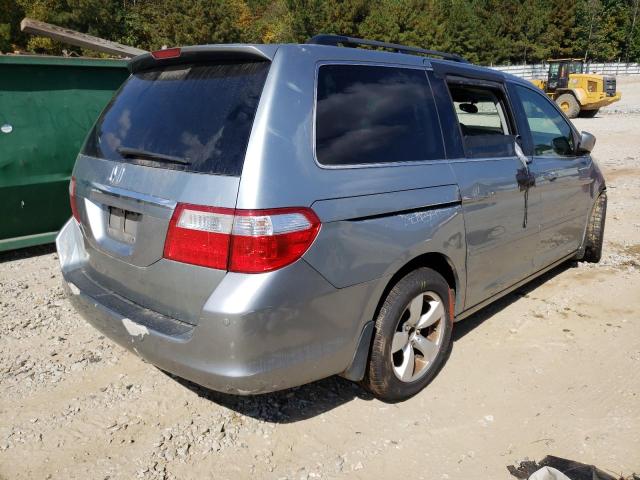 5FNRL38805B073470 - 2005 HONDA ODYSSEY TO TEAL photo 4