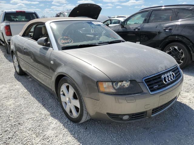 WAUDT48H66K009886 - 2006 AUDI A4 QUATTRO GRAY photo 1