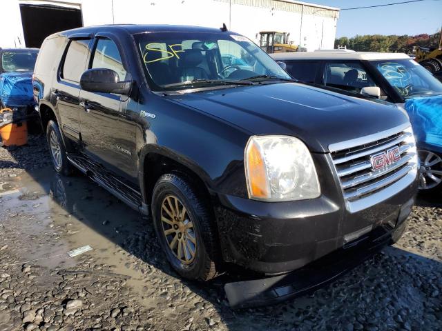 1GKS2FEJ7CR226595 - 2012 GMC YUKON HYBR BLACK photo 1