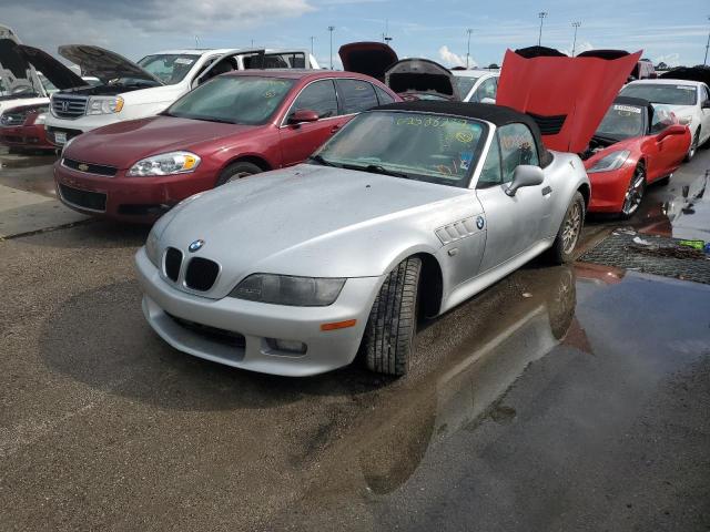 WBACN33481LK49495 - 2001 BMW Z3 2.5 SILVER photo 2